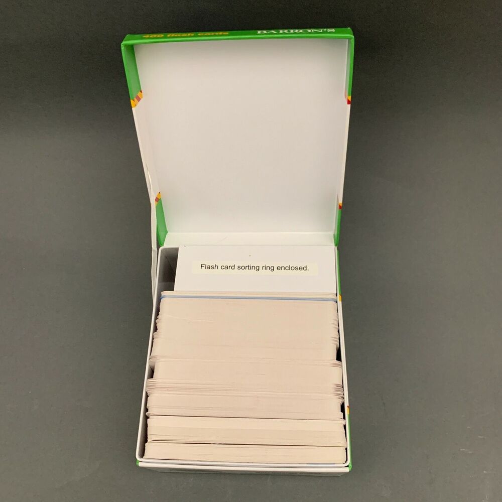 Barron's AP World History Set 3rd Edition 400 Flash Cards - Picture 3 of 3
